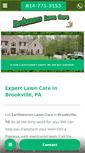 Mobile Screenshot of earthwormslawncare.com